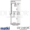 Matki EX009 cO New Elixir Classic Design with Curved Wall Assembly Dimensions